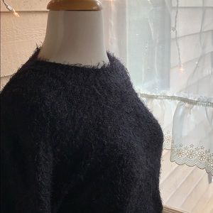 LIKE NEW ✨ Ambiance Fuzzy Warm Black Sweater